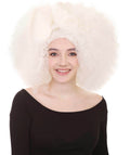 Women's Jumbo Afro Small Bow Wigs Collections | Super Size Cosplay Halloween Wigs | Premium Breathable Capless Cap