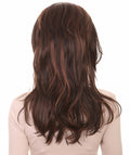 Dark Brown Long Wavy Wig