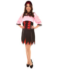 Adult Women's Sexy Pirate Costume | Lt Pink Cosplay Costume