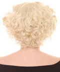 Sexy Womens Wig | Curly Blonde Short Celebrity Wig | Premium Breathable Capless Cap