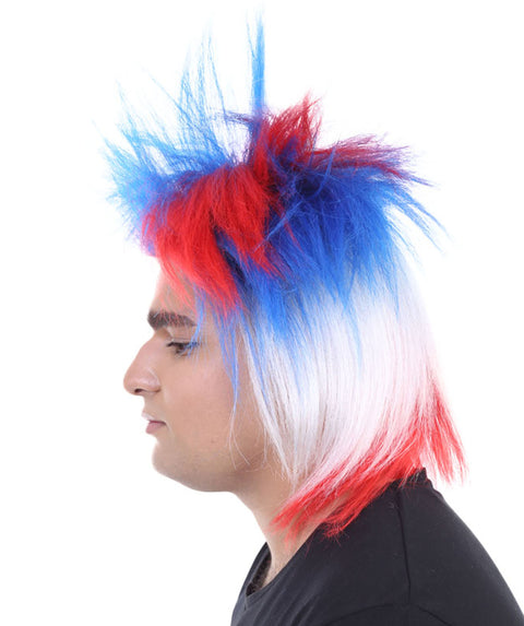 Patriotic Crazy Wig