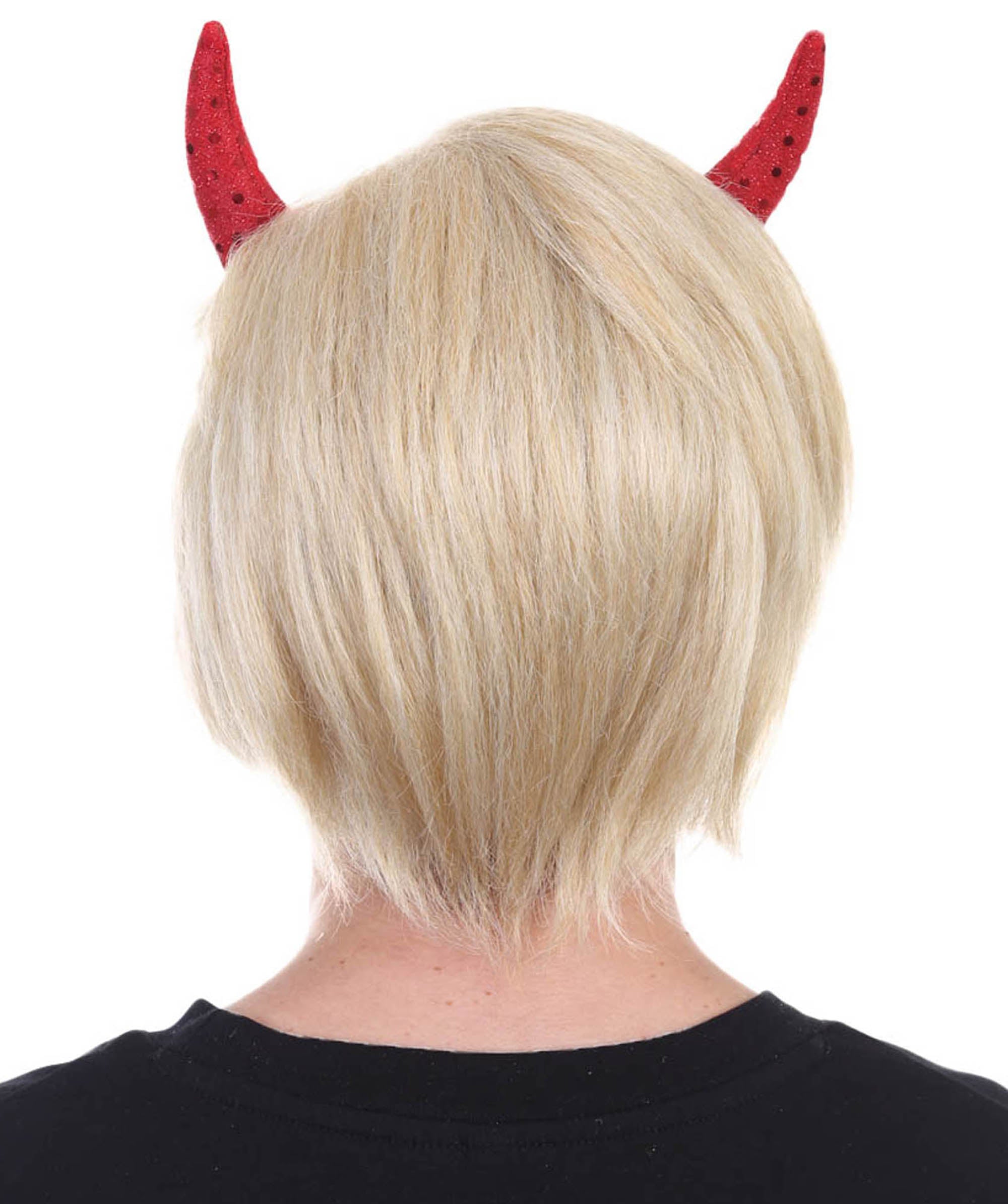 Review For Little Devil Horns Brow Liu Hai Wig YV40117