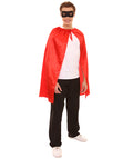 Superhero Cape with Mask Cartoon Costume