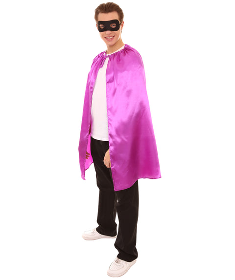 Superhero Cape with Mask Cartoon Costume