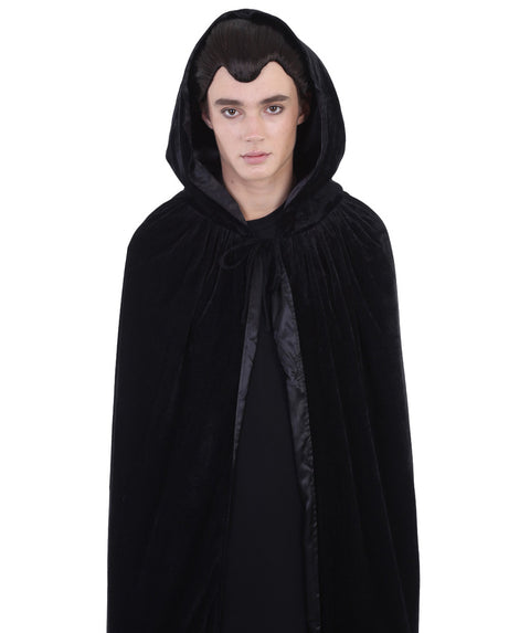 Adult Men's Reversible Hooded Cape Costume | Multiple Color Option Cosplay Costume