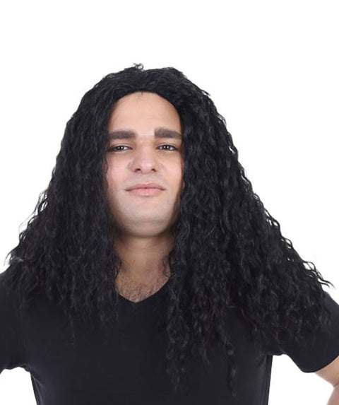 Hawaiian Black Wig