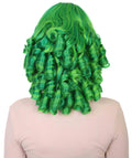 Neon Green Curly Neon Green Historical Wig