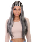two-toned monster cosplay wig