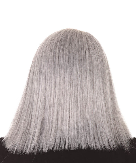 Vampire Unisex Long White Wig | Premium Breathable Capless Cap