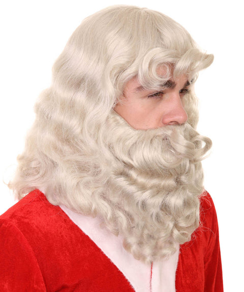 Santa Deluxe Wig & Beard Set