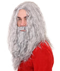 Grey Santa Claus Wig and Beard