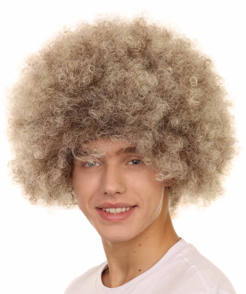 Brown Afro Wig