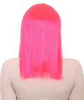 Neon Pink Cosplay Halloween Wig