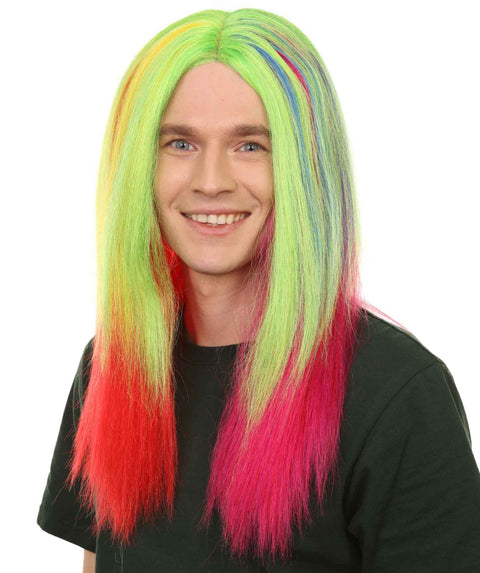 Rainbow Rapper Wig