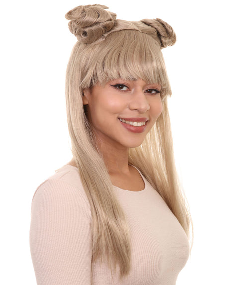 Asian Princess Blonde Wig