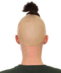 Adult Men's 8.5" Inch Short Length Animated Halloween Cosplay Water Tribe Warrior Bald Cap Brown Wig, Synthetic Soft Fiber Hair, Perfect for your next Festival and Group Anime Party! | HPO