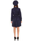 Adult Women's Flirty Cop Uniform Costume | Blue Cosplay Costume