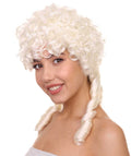 Women's Colonial Curly Blonde Wig