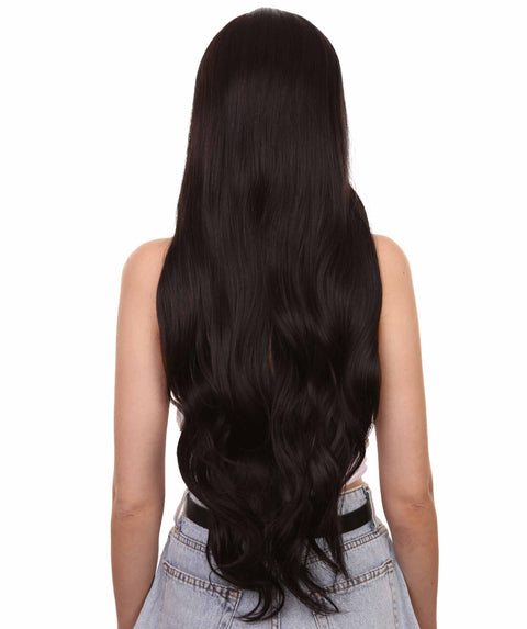 Meghan Women's Long Length Lace Front Wavy With Bangs - Adults Fashion Wigs | Nunique | Nunique