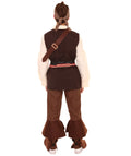 Adult Men's Captain Pirate Costume , Brown Cosplay Costume