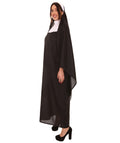 Adult Women's Traditional Nun Religious Costume | Black Cosplay Costume