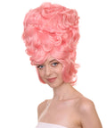 Pink Historical Wig