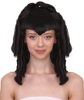 Curly Gothic Vampire Women's Wig | Vampires Character Cosplay Halloween Wigs | Premium Breathable Capless Cap