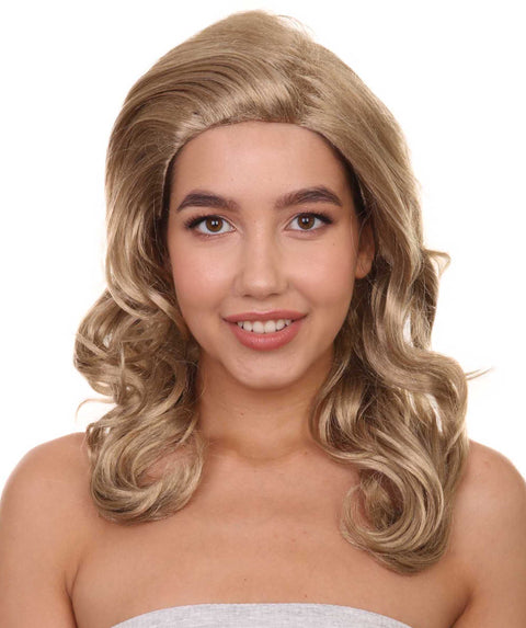 Women's  Dark Blonde Wig