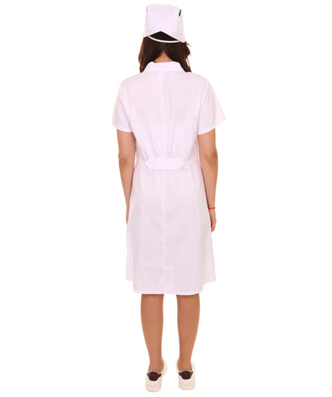 Adult Women's Nurse Costume | White Cosplay Costume