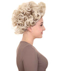 Fancy Blonde Curly Women's Wig