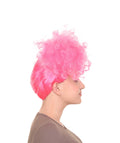 Pink Messy Bun Wig