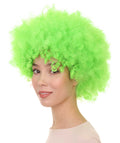 Afro Clown Unisex Wig | Super Size Jumbo Party Halloween Wig | Premium Breathable Capless Cap