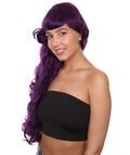 Purple Halloween Wig