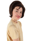 Women’s USA First Lady Jackie O's Brown Bouffant Brunette Wig
