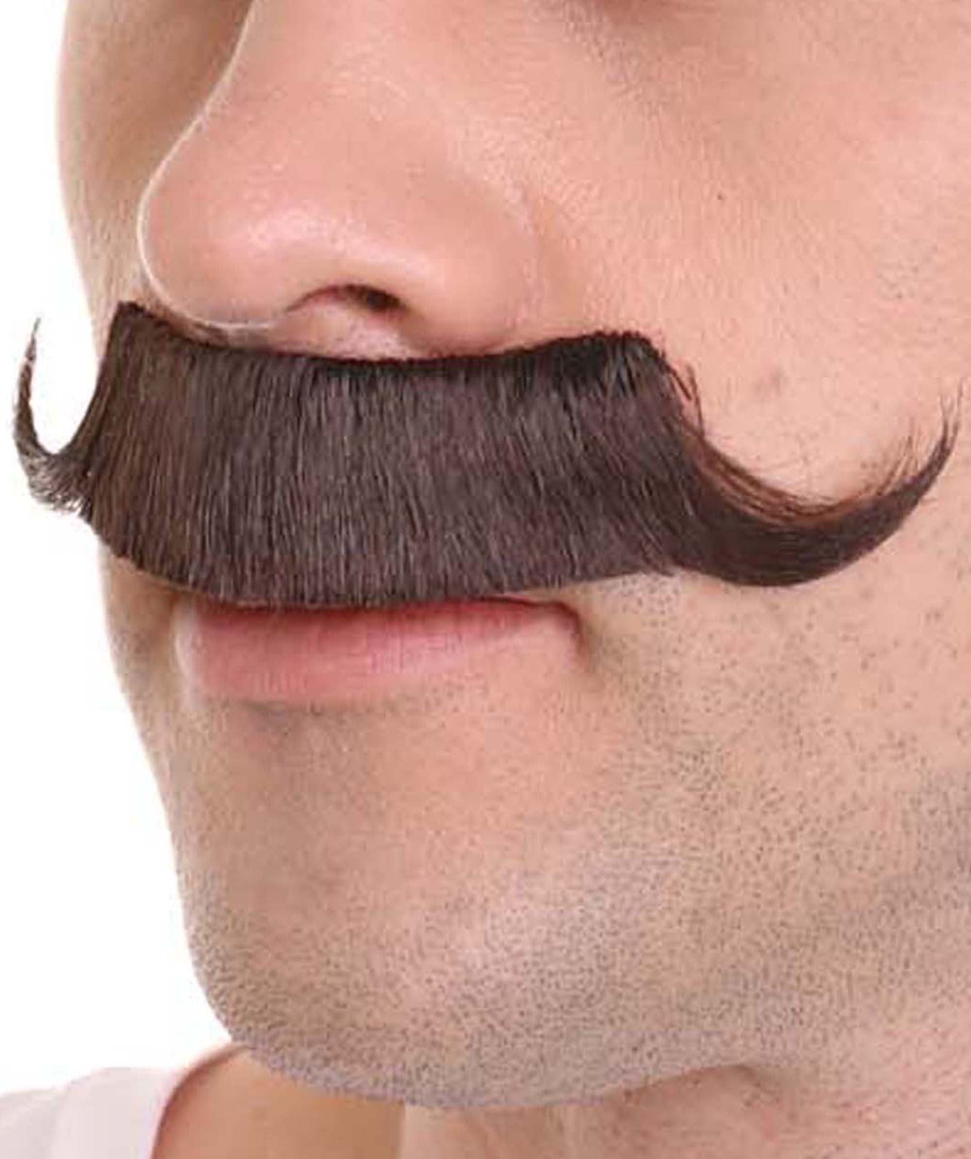 Hedgehog Curly Mustache | - HalloweenPartyOnline