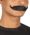 Black Handlebar Mustache