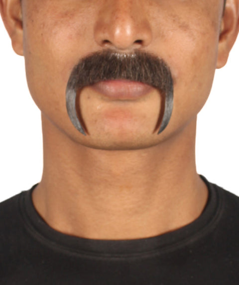 Handlebar Style Moustache