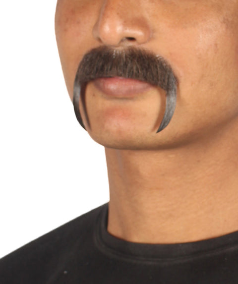 Handlebar Style Moustache