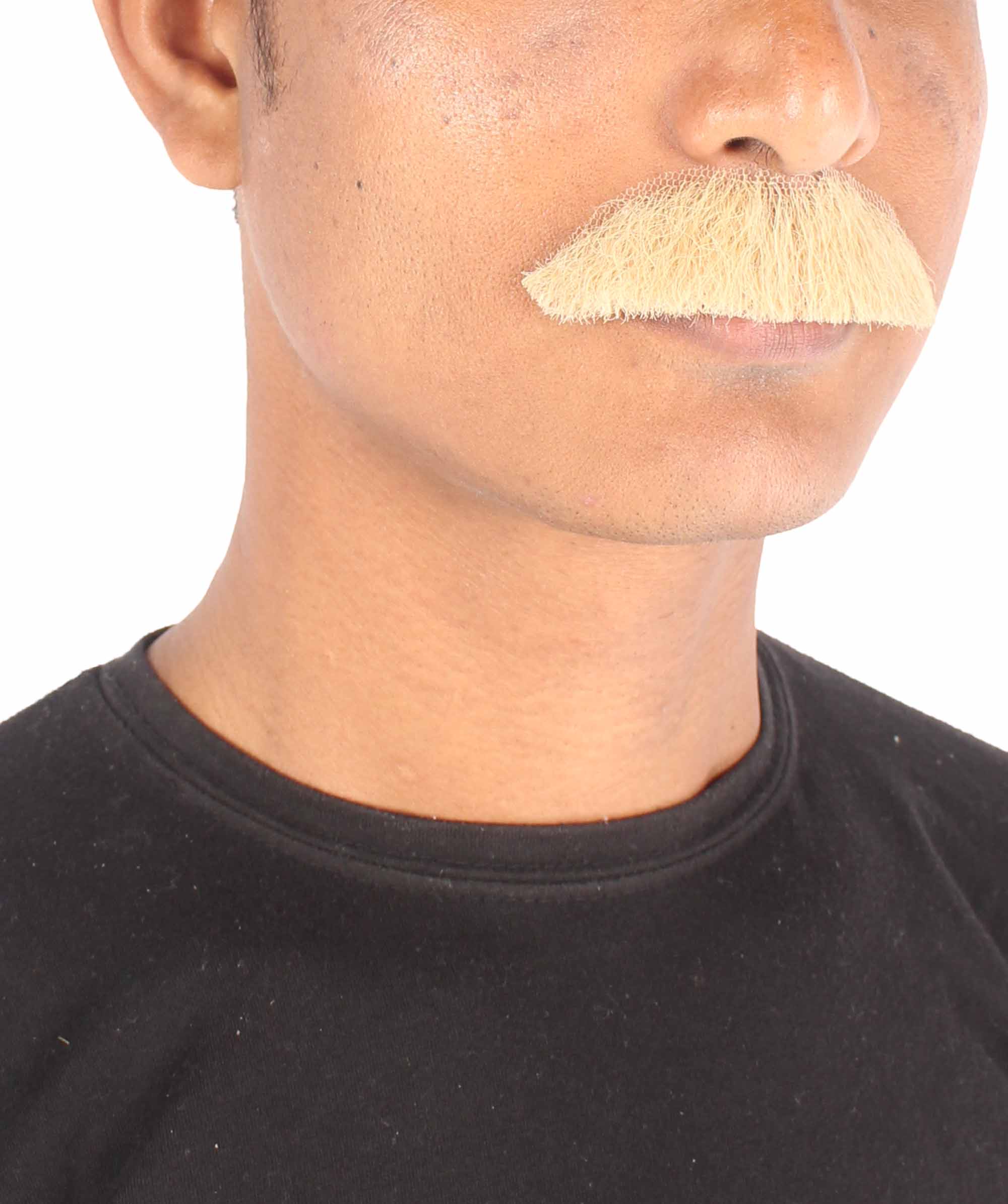 Short human mustache | - HalloweenPartyOnline