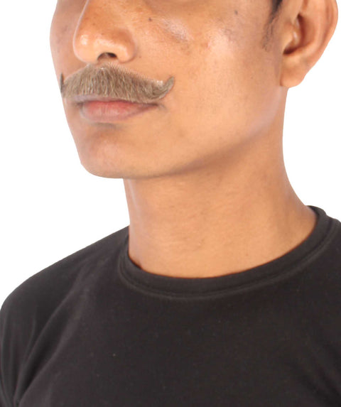 Men's Premium Imperial Human Facial Hair Mustache | HPO