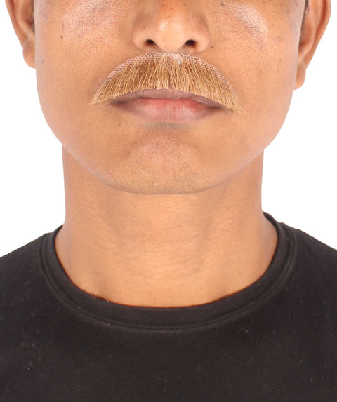 Human brown mustache