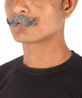 Men's Small Imperial Synthetic Hair Mustache | Multiple Color Options | HPO