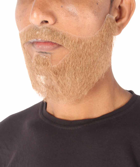 Synthetic Hair Black Beard