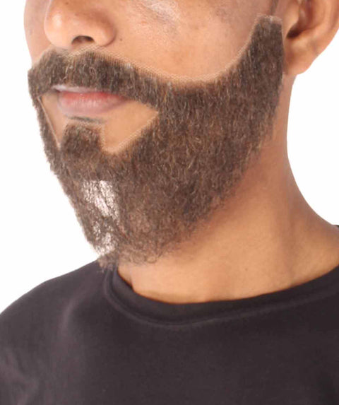 Synthetic Hair Black Beard