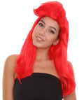 Red Mermaid Wig