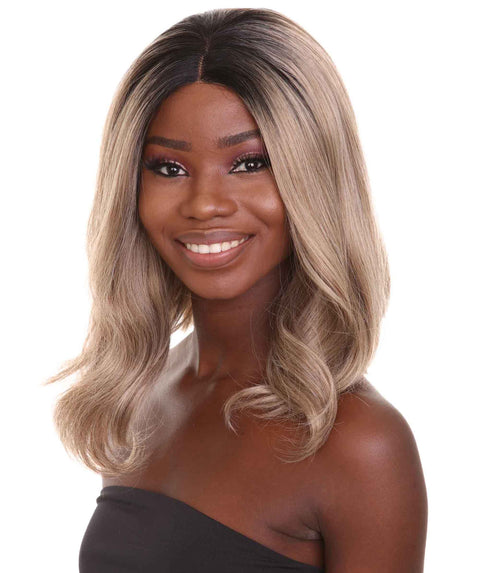 Nunique Women's 14" in. Lace Front Heat Resistant Iconic Wig - Designed with Adjustable Lining for Universal Comfort - Heat Resistant Synthetic Fibers | Nunique
