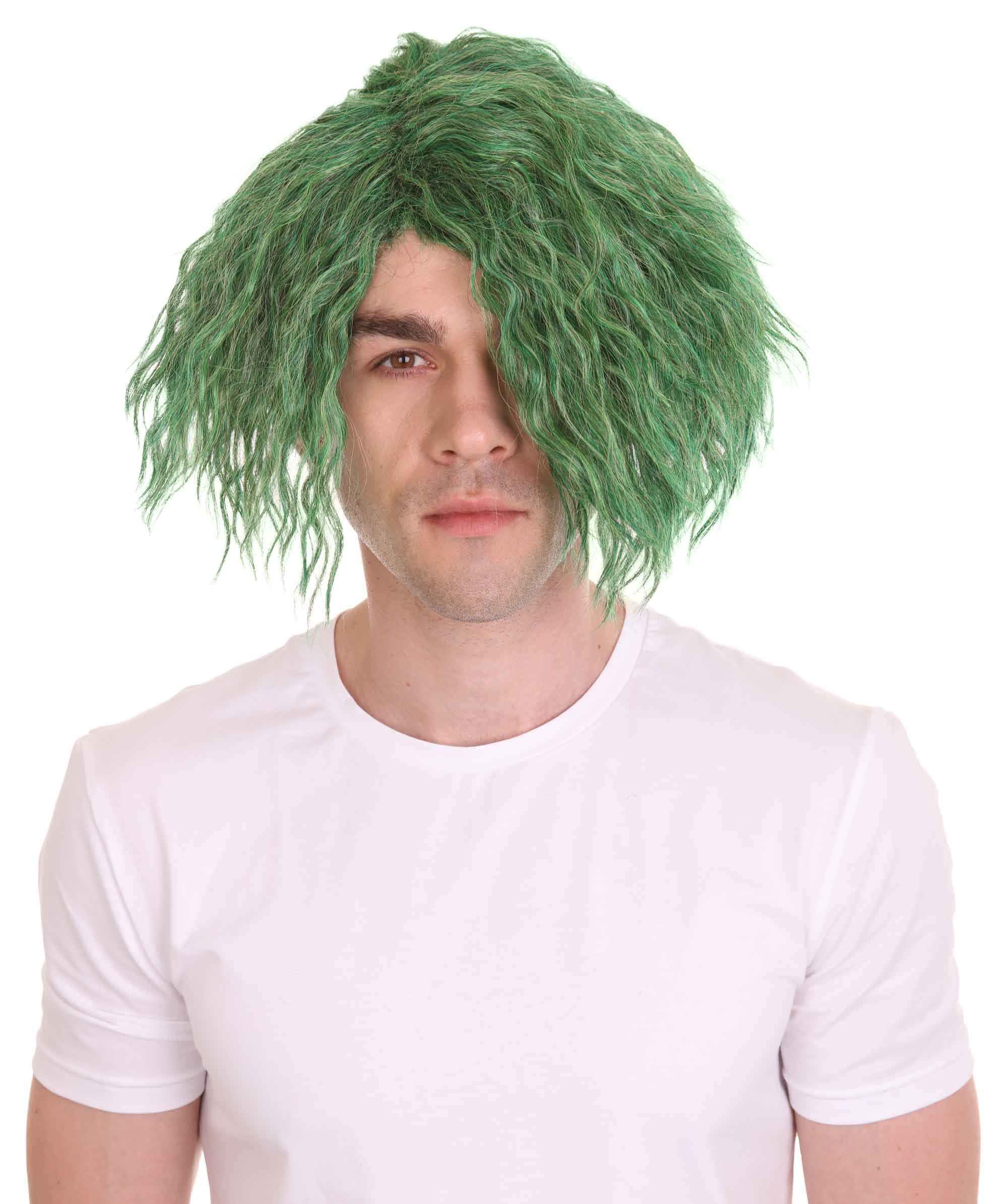 Green wig outlet man