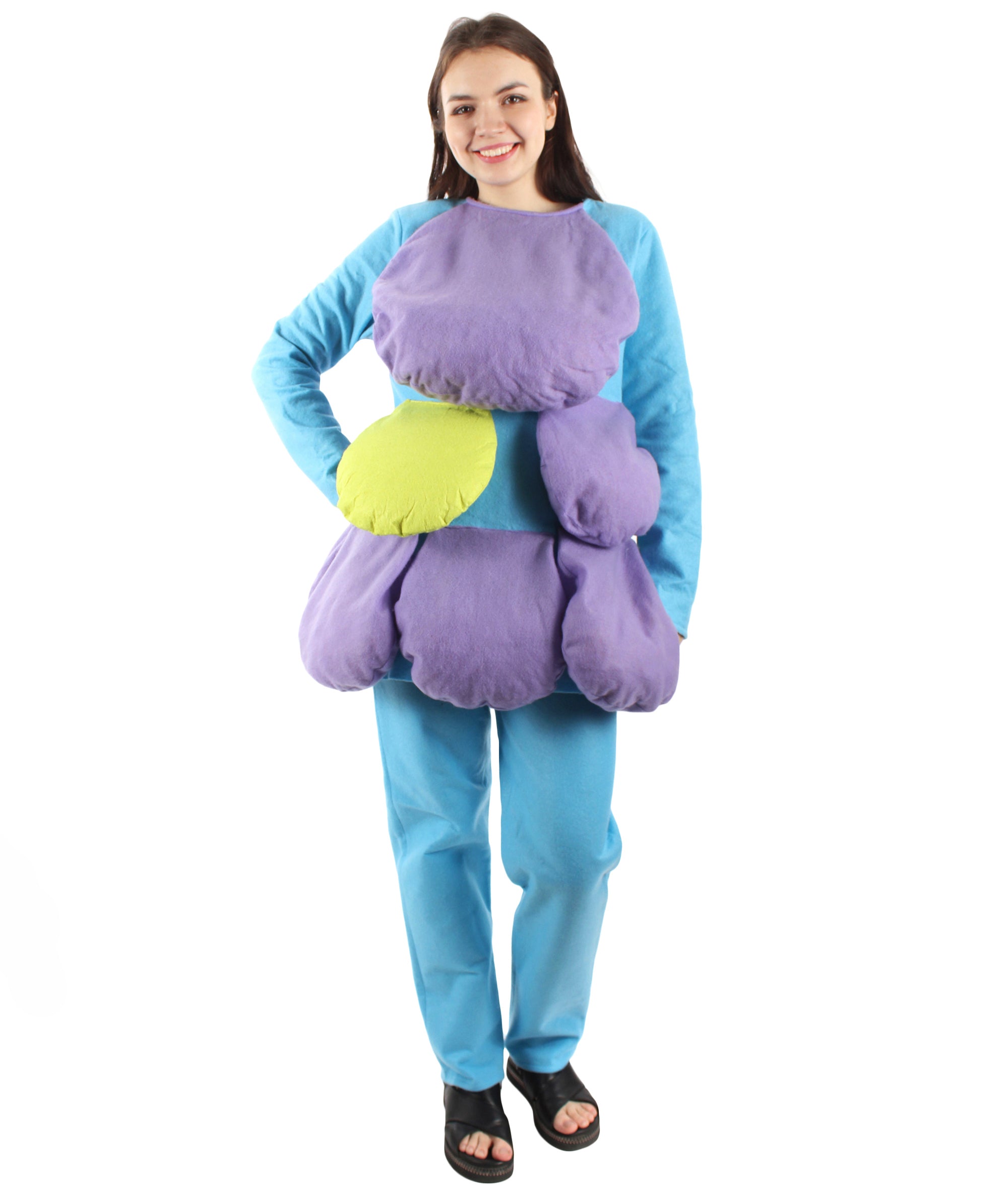 Women's Multi Color Satin and Twins Costume