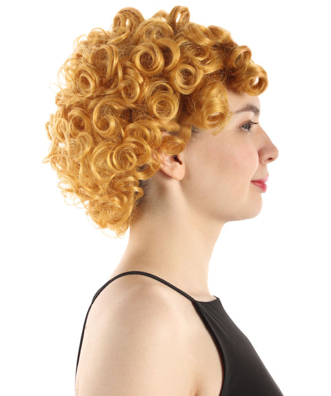 Adult Sexy Women's Wig | Curly Multiple Color Options | Short Celebrity Wig | HPO