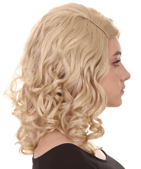 Singer Curly Womens Wig